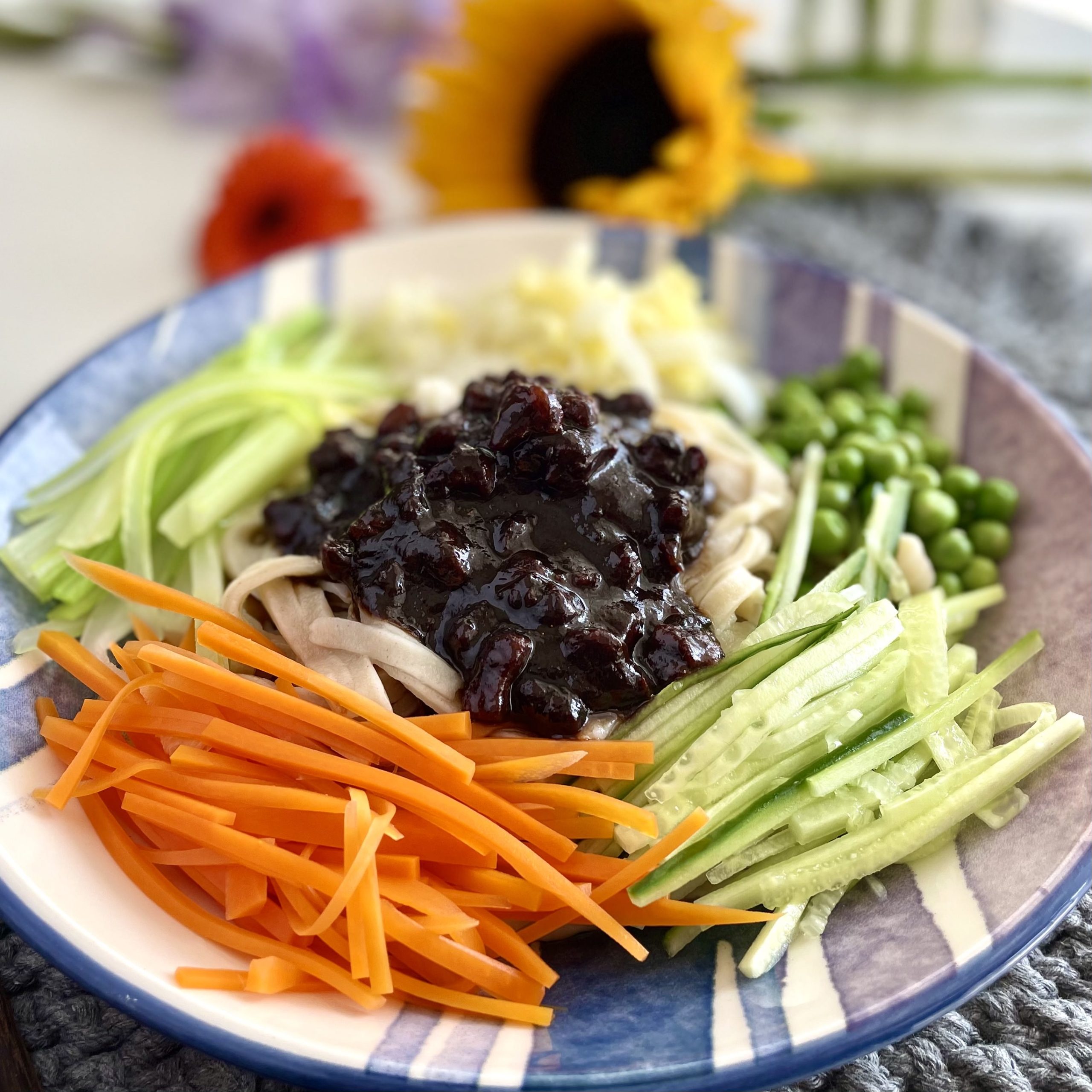 Beijing Zhajiang(Bean Paste Sauce) Noodles